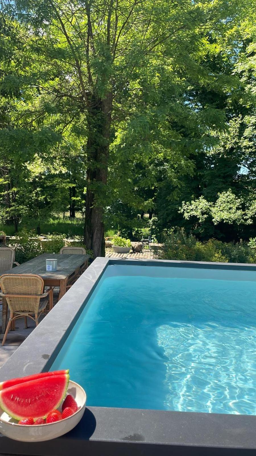 Manoir La Cerise Bed & Breakfast Fougerolles-Saint-Valbert ภายนอก รูปภาพ